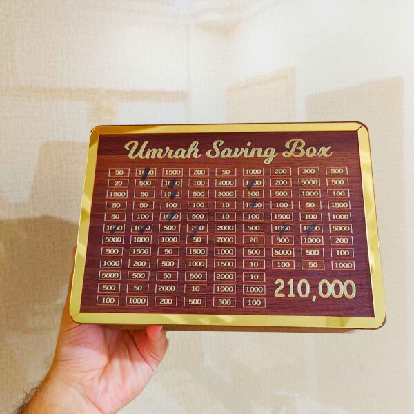 Umrah, Qurbani, Karbala Ziyarat Saving Box