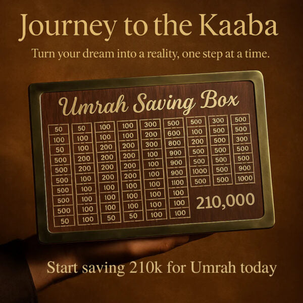 Umrah, Qurbani, Karbala Ziyarat Saving Box